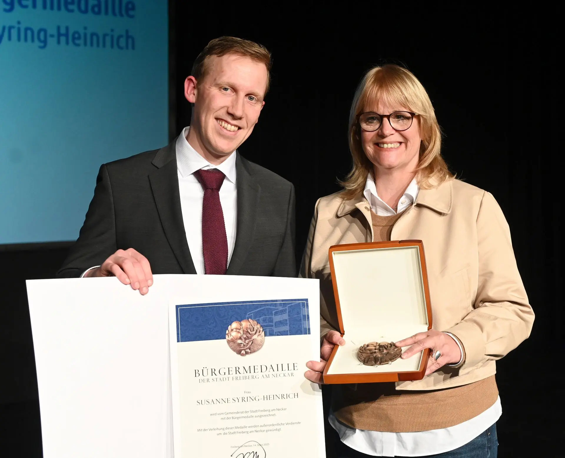 Preisverleiung Freiberg am Neckar