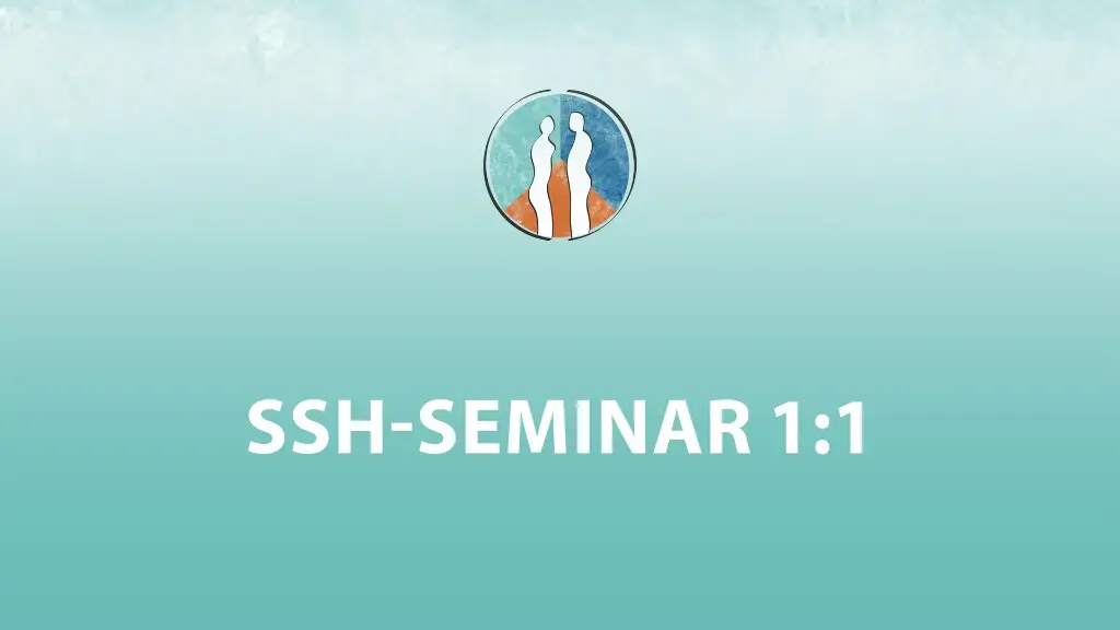 SSH-Seminar 1:1 (für deine Mitarbeiter)