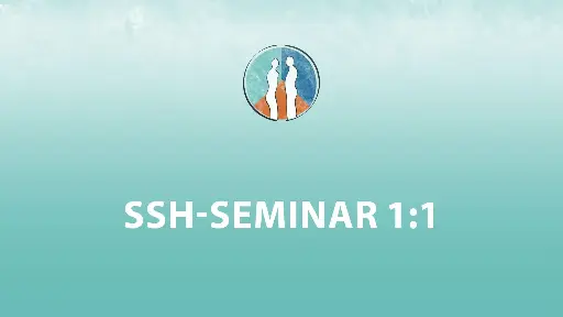 SSH-Seminar 1:1 (für deine Mitarbeiter)